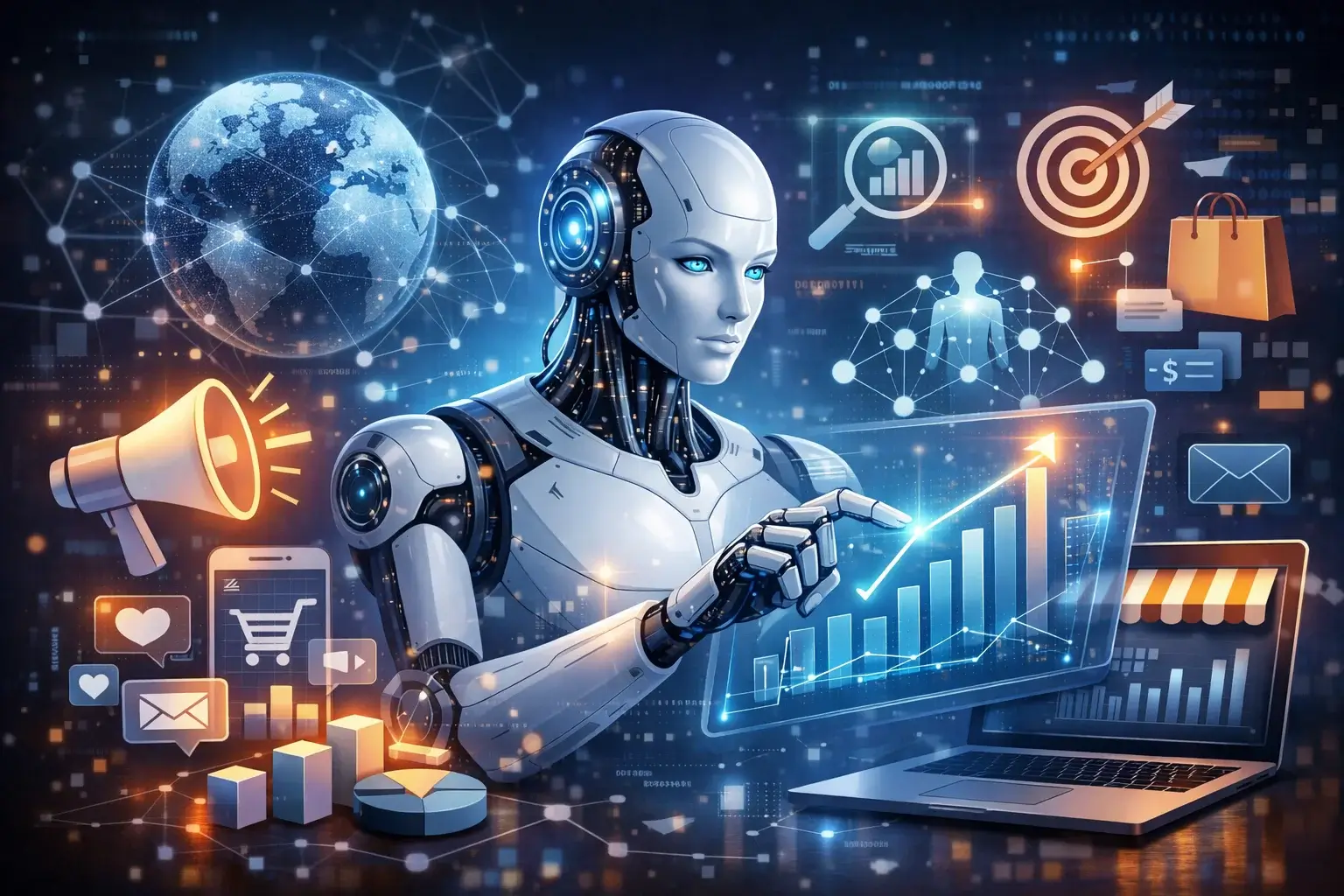 الذكاء الاصطناعي في التسويق الرقمي: فرص مذهلة 1 الذكاء الاصطناعي في التسويق الرقمي فرص مذهلة